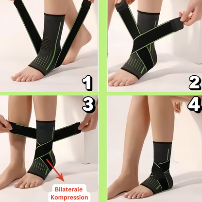 Bandage de compression cheville