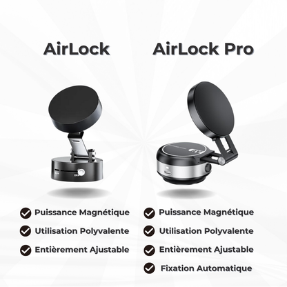 AirLock™ – Support de téléphone à ventouse d'une stabilité inégalée