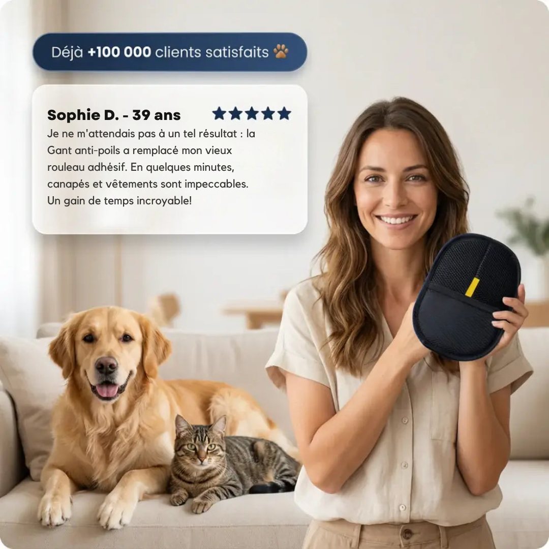 Wiederverwendbarer Fusselentferner für Sofas und Kleidung