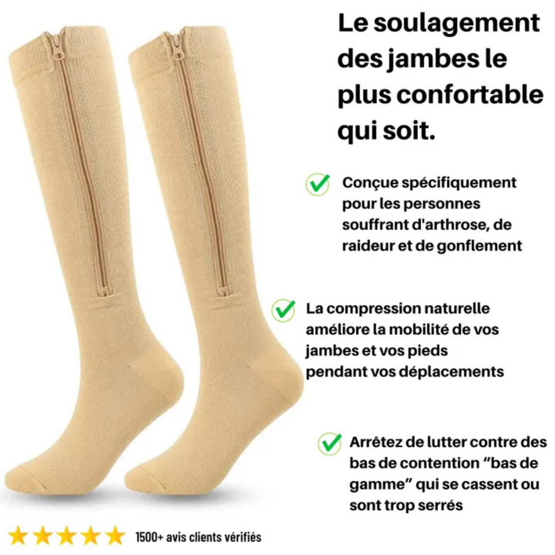 Chaussettes de compression médicales