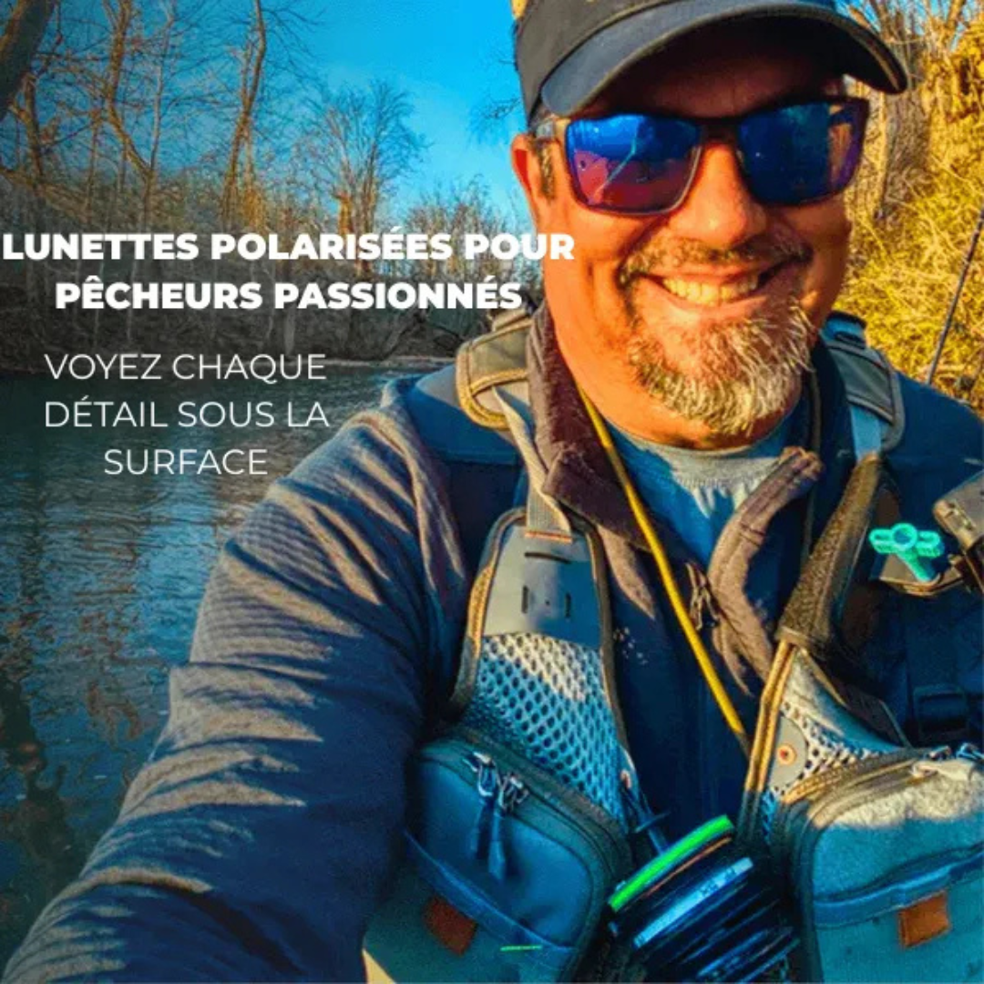 Lunettes polarisées pêche