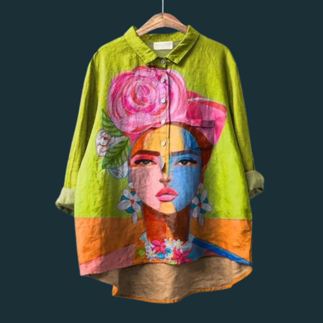 Chemise Femme Artistique Colorée