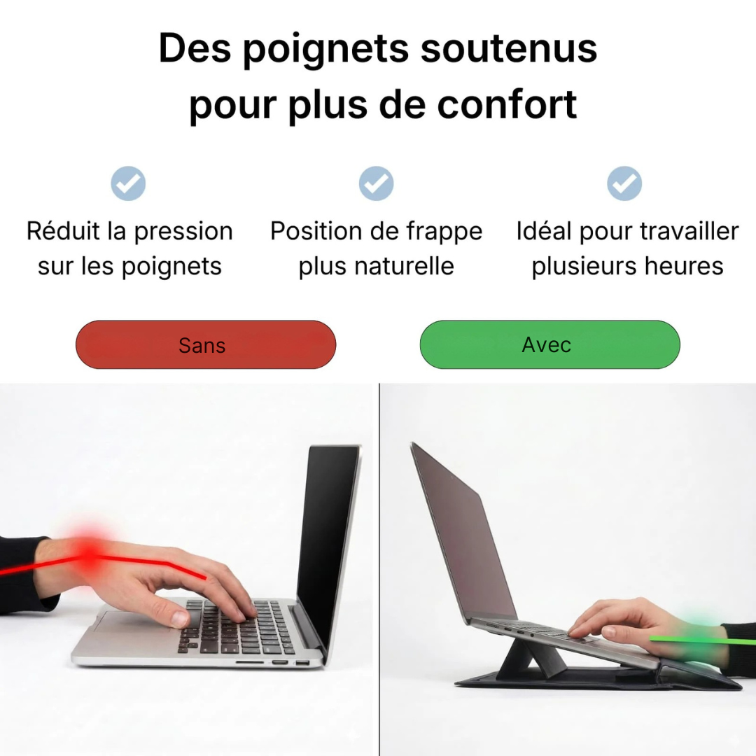 Ergonomischer, tragbarer Computerhalter