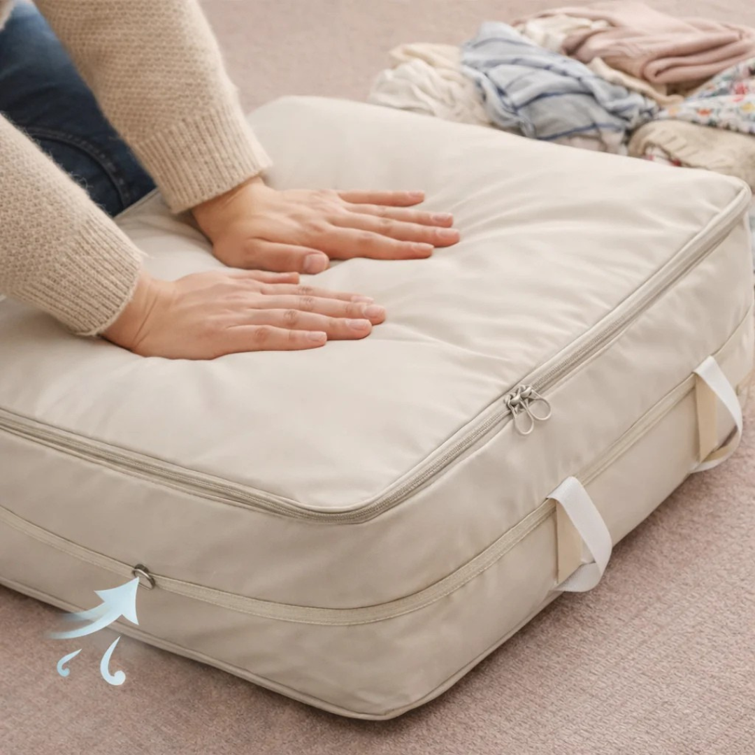 Organiseur de Rangement Compressé pour Placard