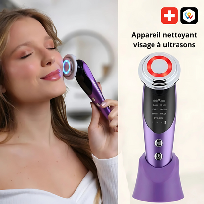 Appareil nettoyant visage à ultrasons