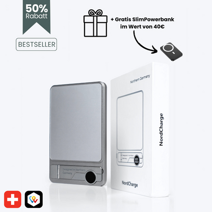 Magnetische Powerbank mit Display