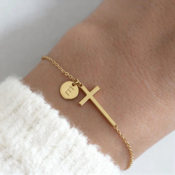 Bracelet Personnalisé Croix