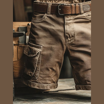 Herren-Cargo-Shorts mit mehreren Taschen