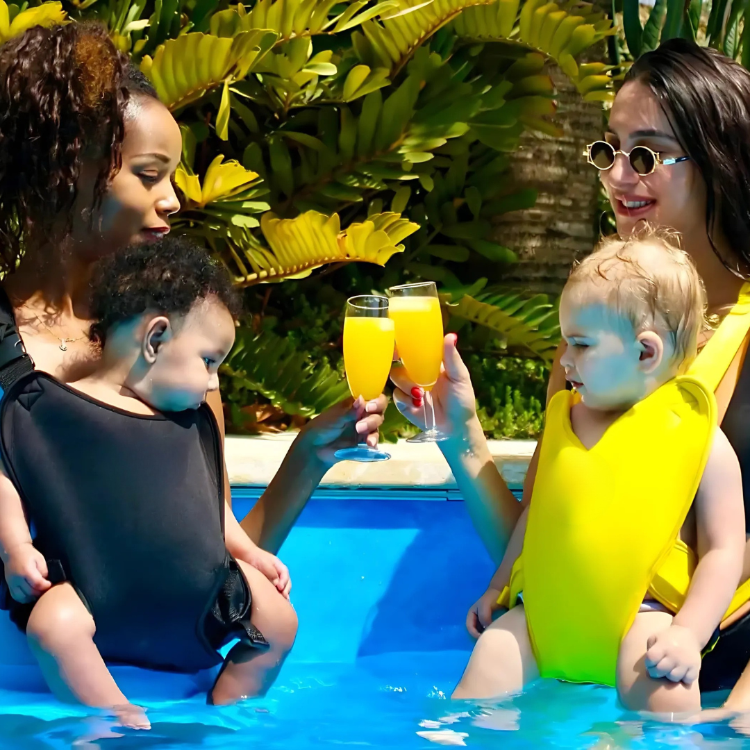 Porte-bébé aquatique ergonomique