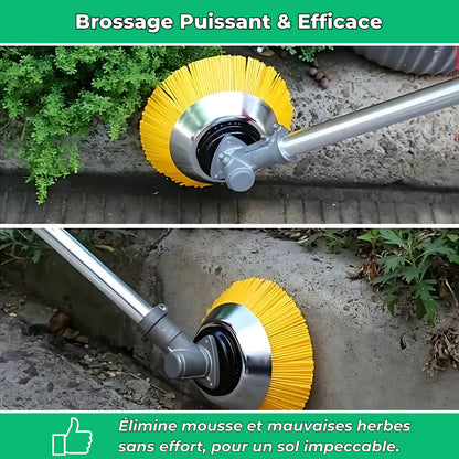 Tête débroussailleuse nylon haute performance jardin