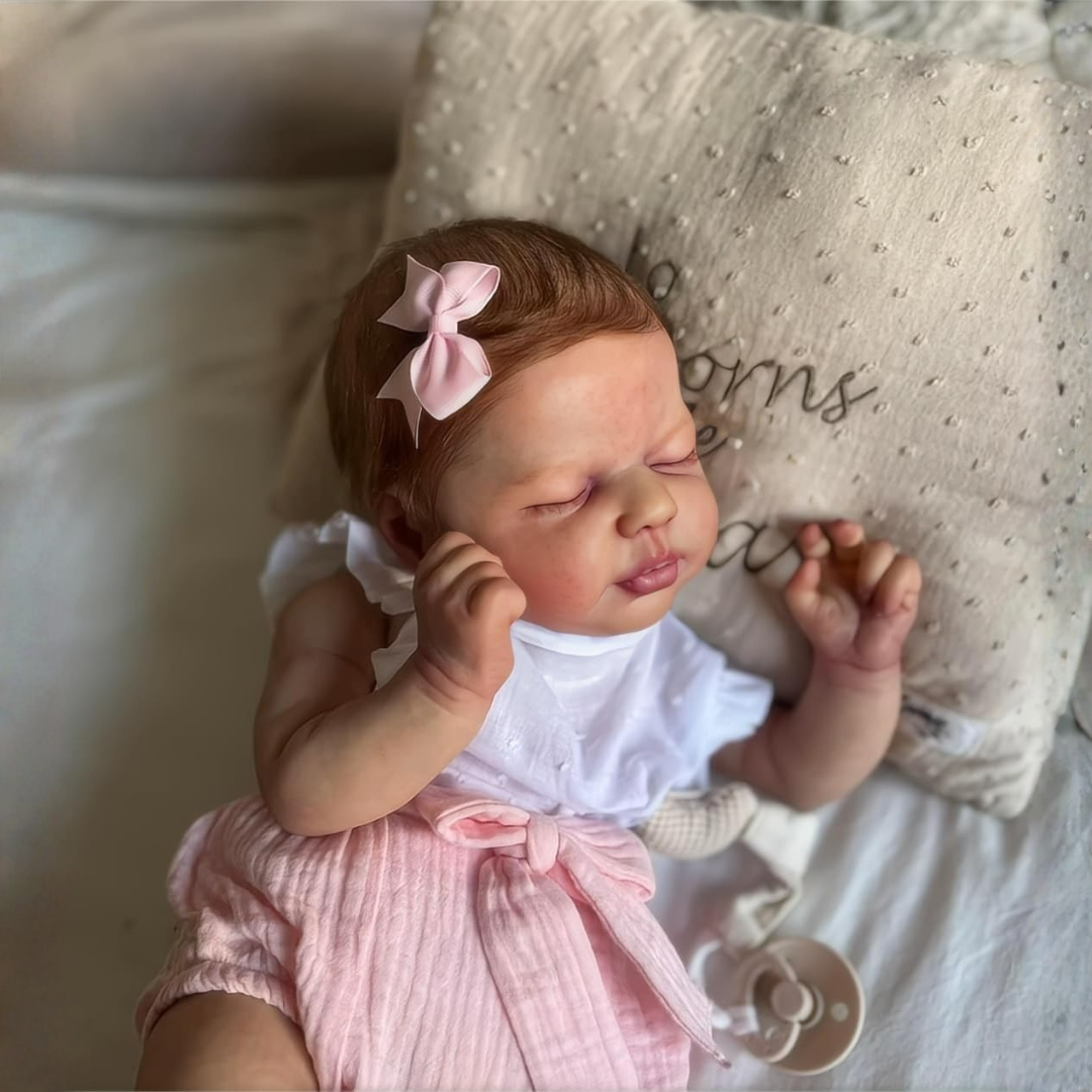 Poupée bébé réaliste en silicone souple