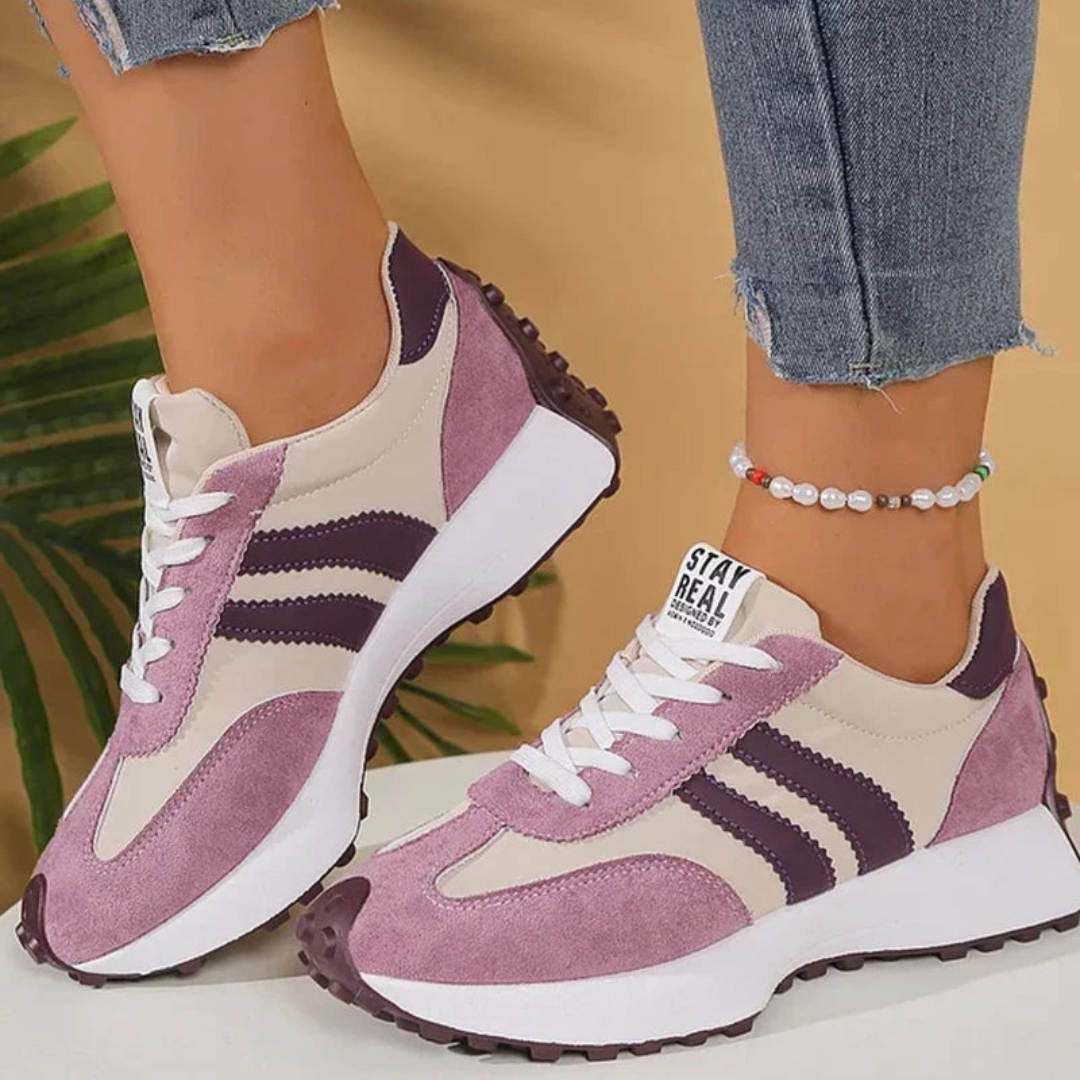 Baskets ergonomiques confort femme