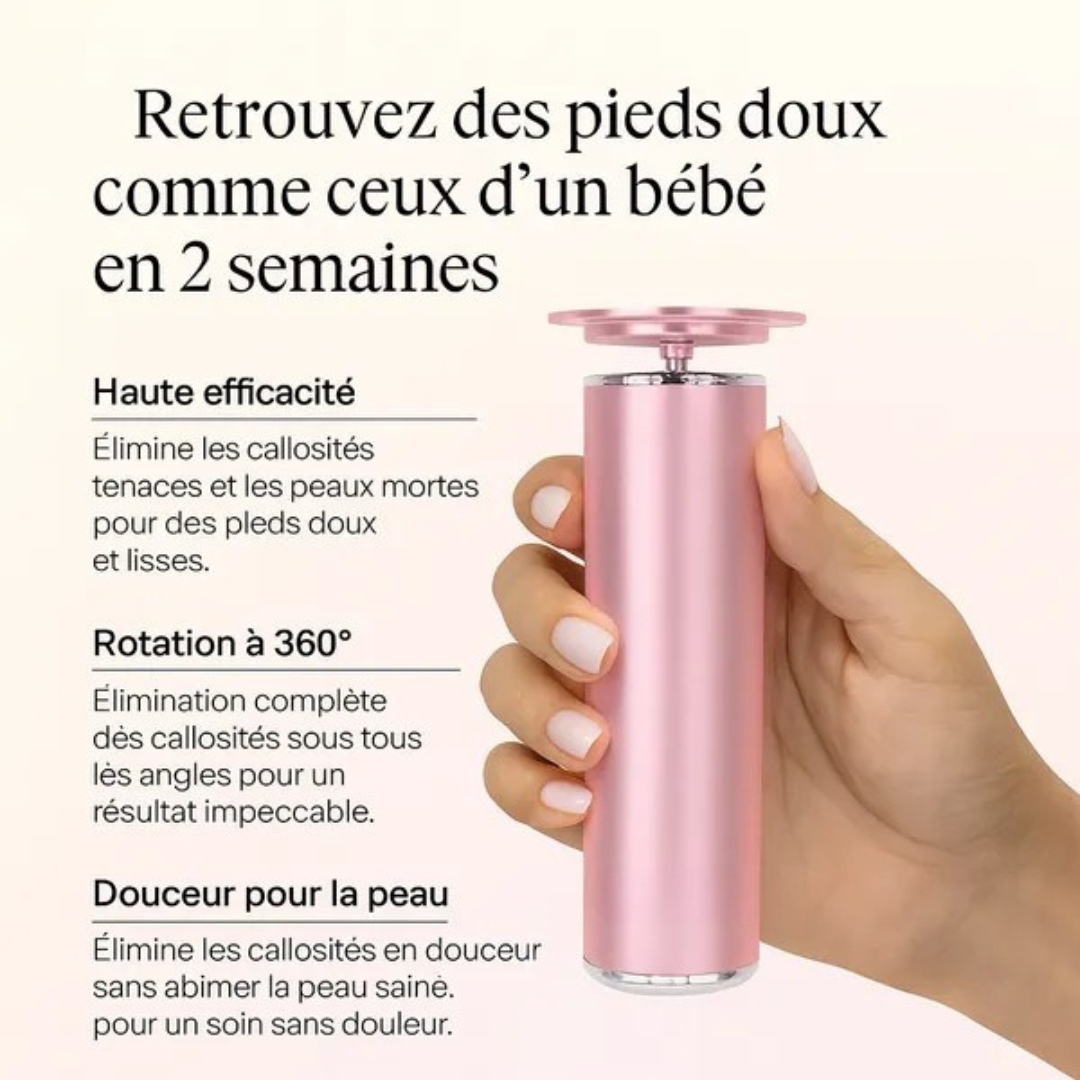 Râpe électrique pieds