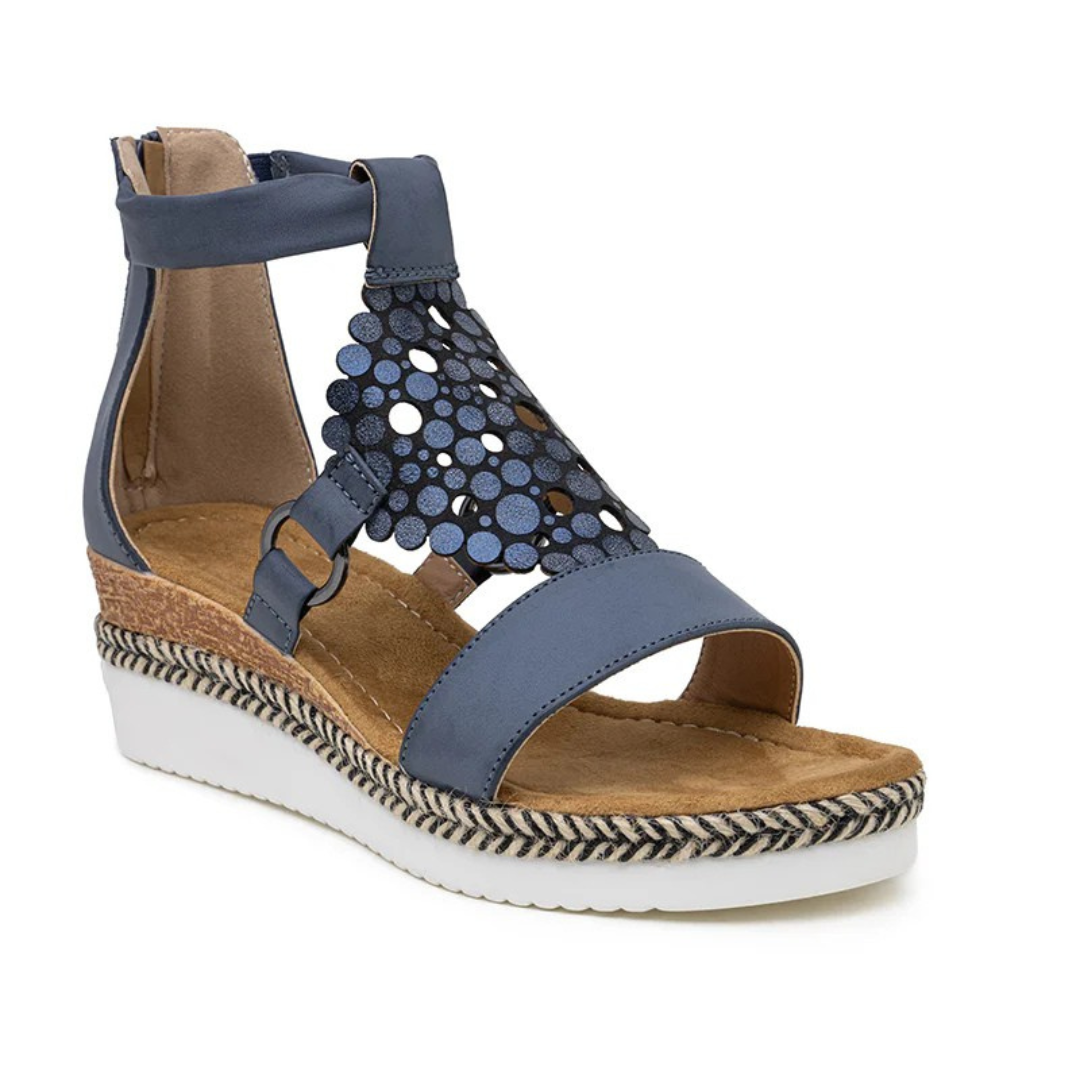 Sandalen mit Keilabsatz