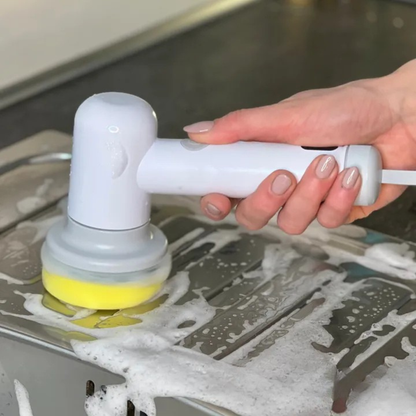 Kit de nettoyage professionnel avec brosse à main et brosse électrique