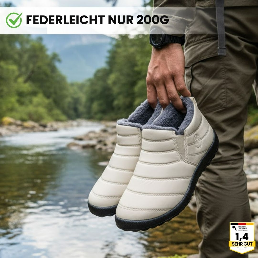 Bottines d’hiver ergonomiques antidérapantes