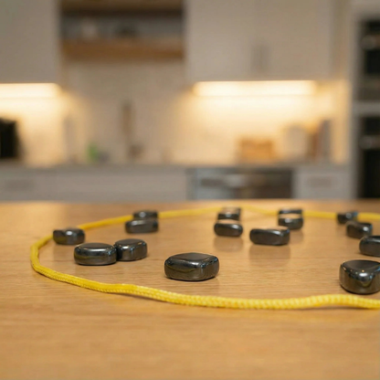 Magnetisches Familienspiel aus Holz