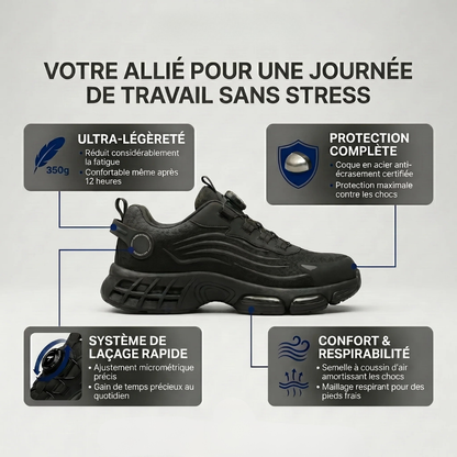 Leichte Schuhe mit Schnellverschluss