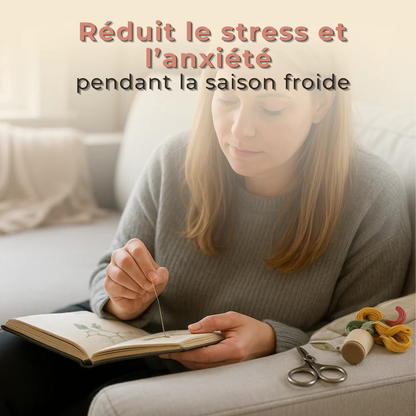 Livre de points de broderie