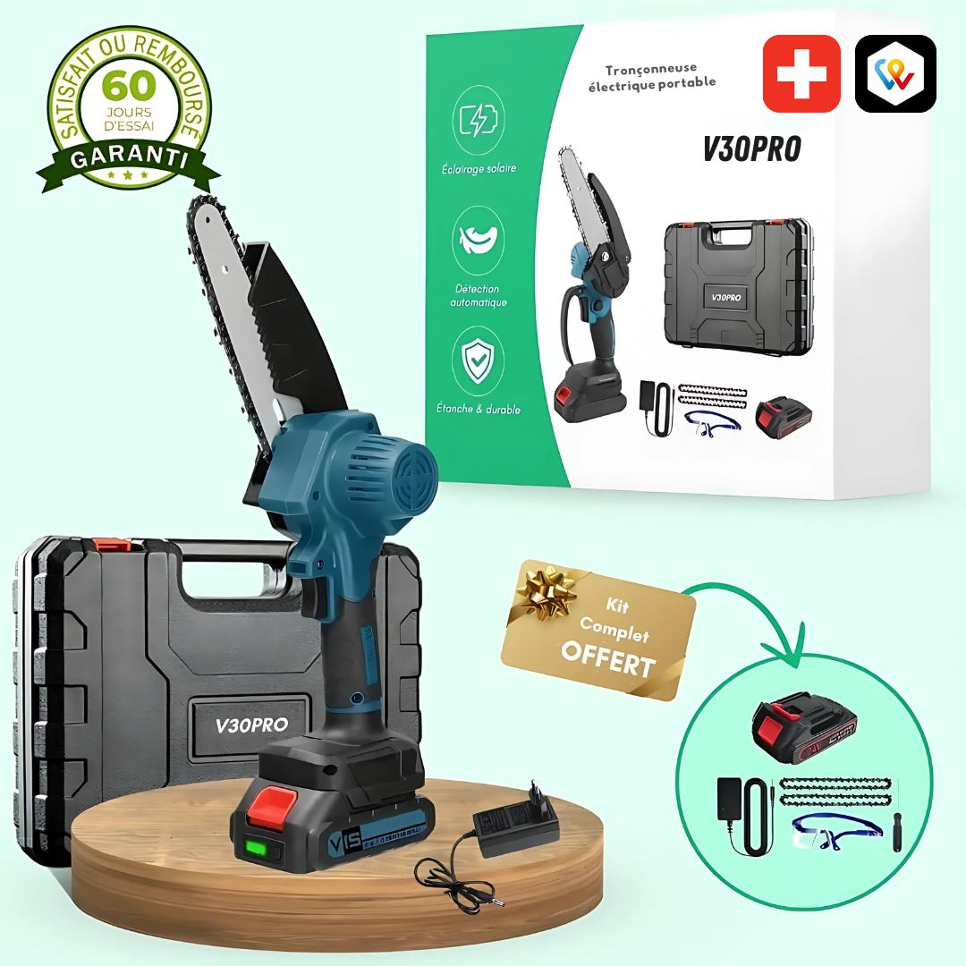 Mini tronçonneuse électrique V30 Pro