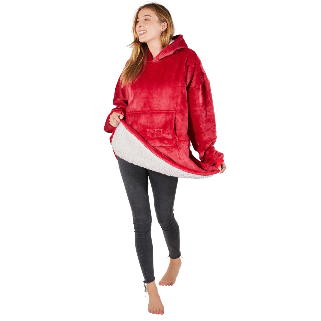 Plaid à Capuche Ultra Doux