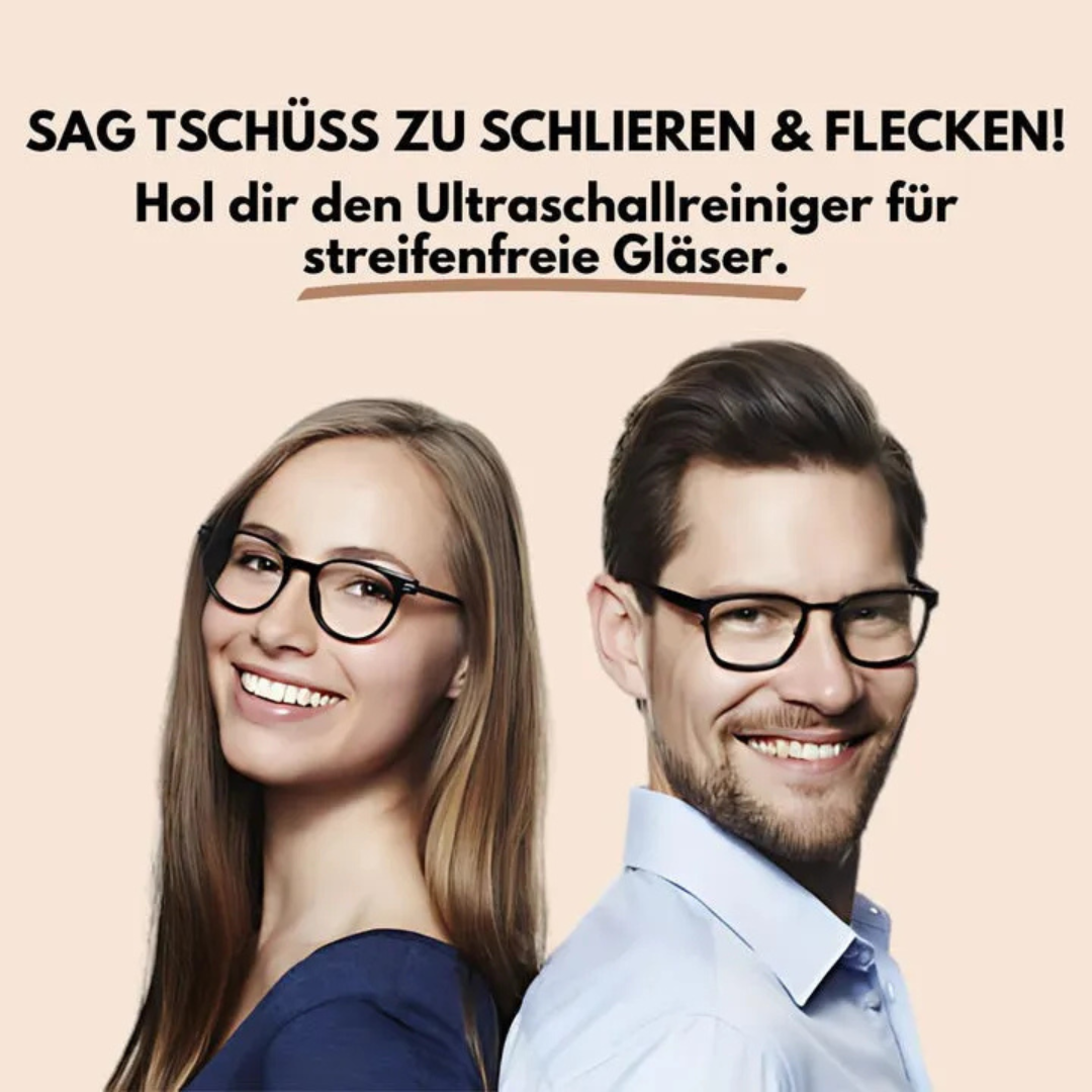 Ultraschallreiniger für Brillen & Schmuck