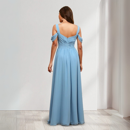 Brautjungfernkleid aus Chiffon