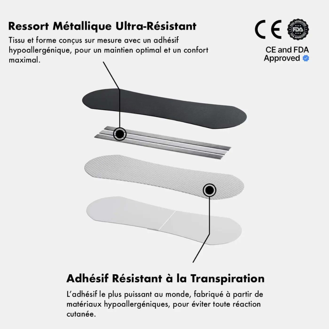 Nasenstreifen für Sport und Schlaf