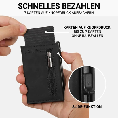 RFID Portemonnaie mit Schnellzugriff