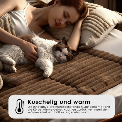 Selbstheizende Thermomatratze für Tiere