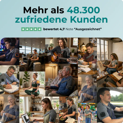 3-in-1-Massagegerät zur Linderung von Schulterschmerzen