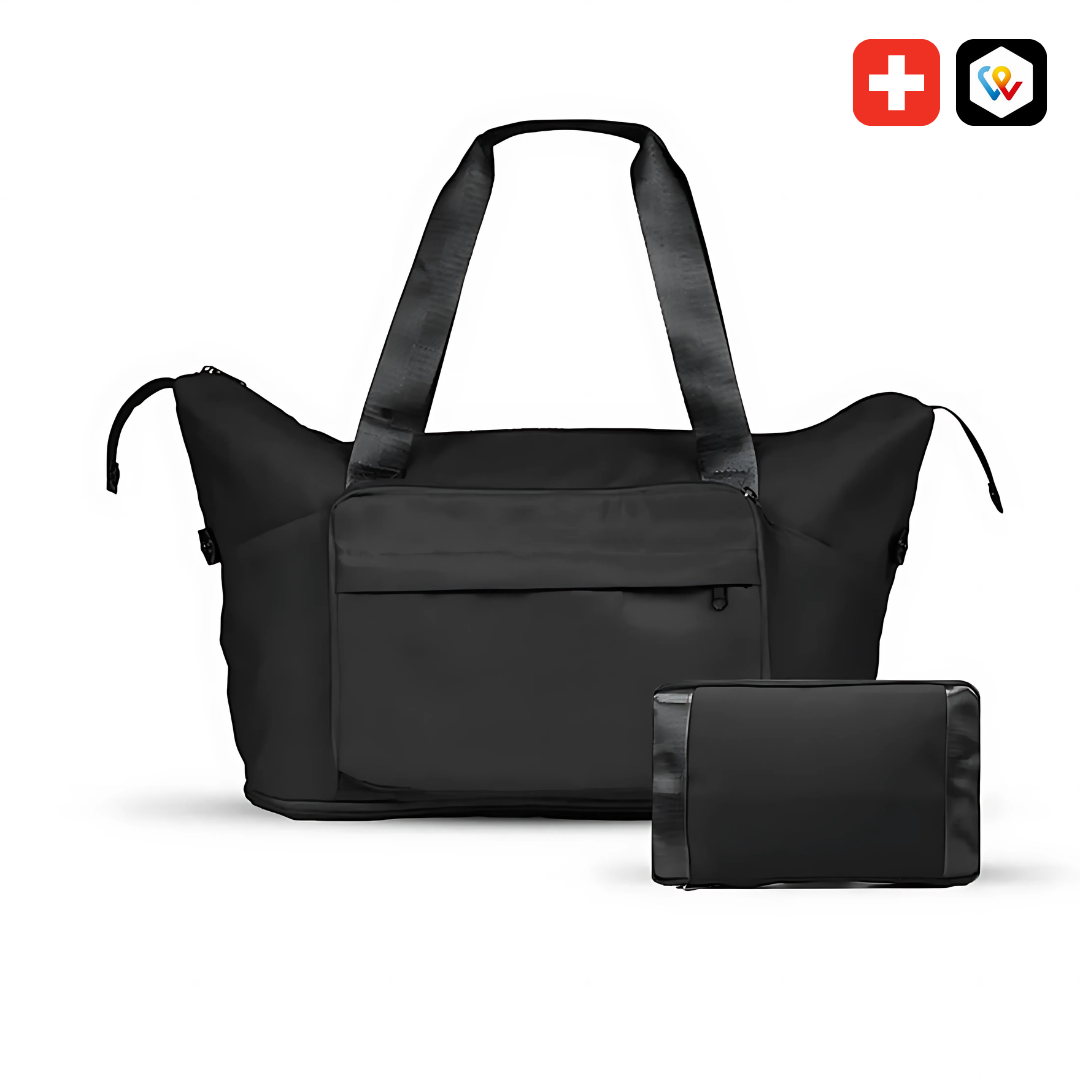 Reisetasche mit Trolleyhalterung