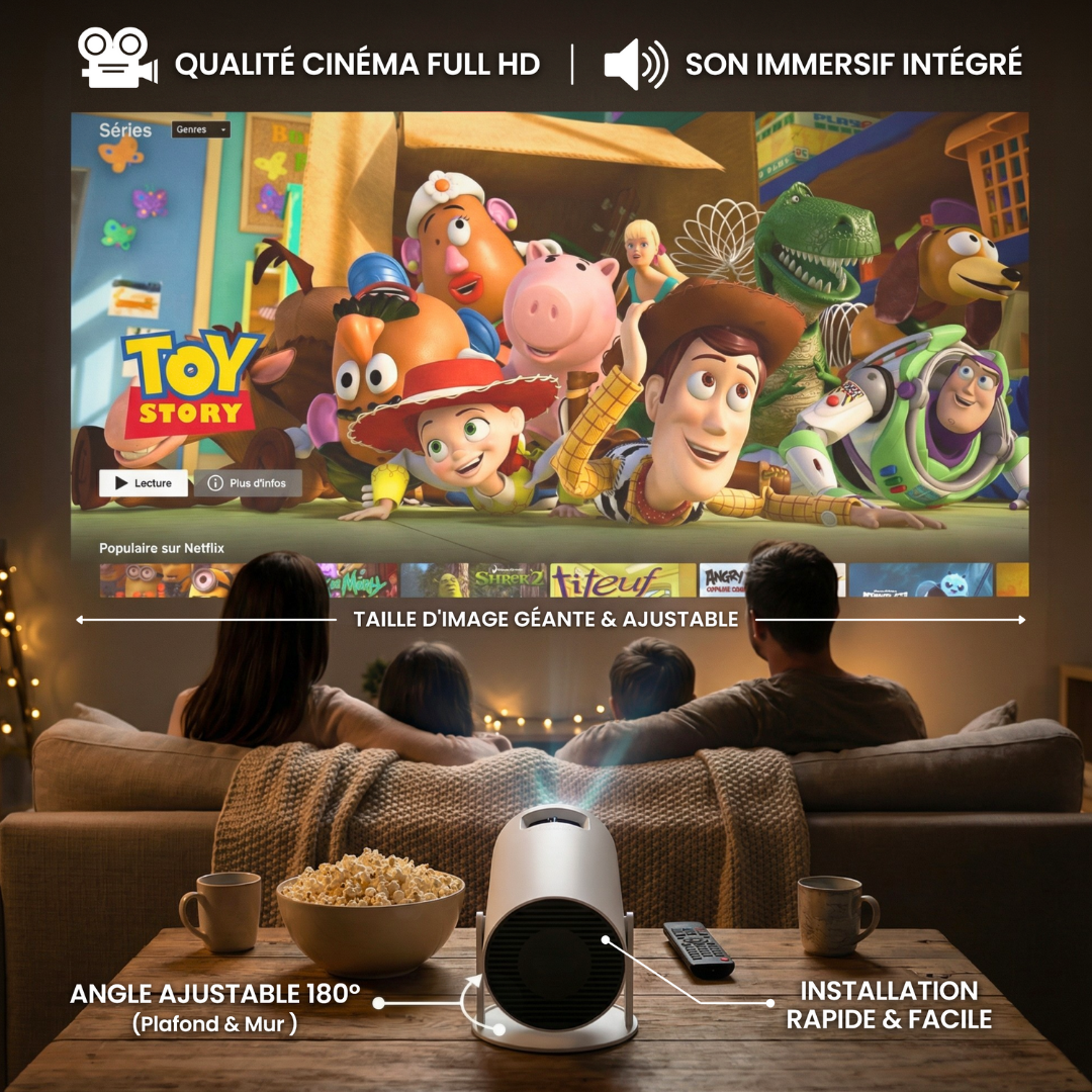 Tragbarer Mini-Projektor