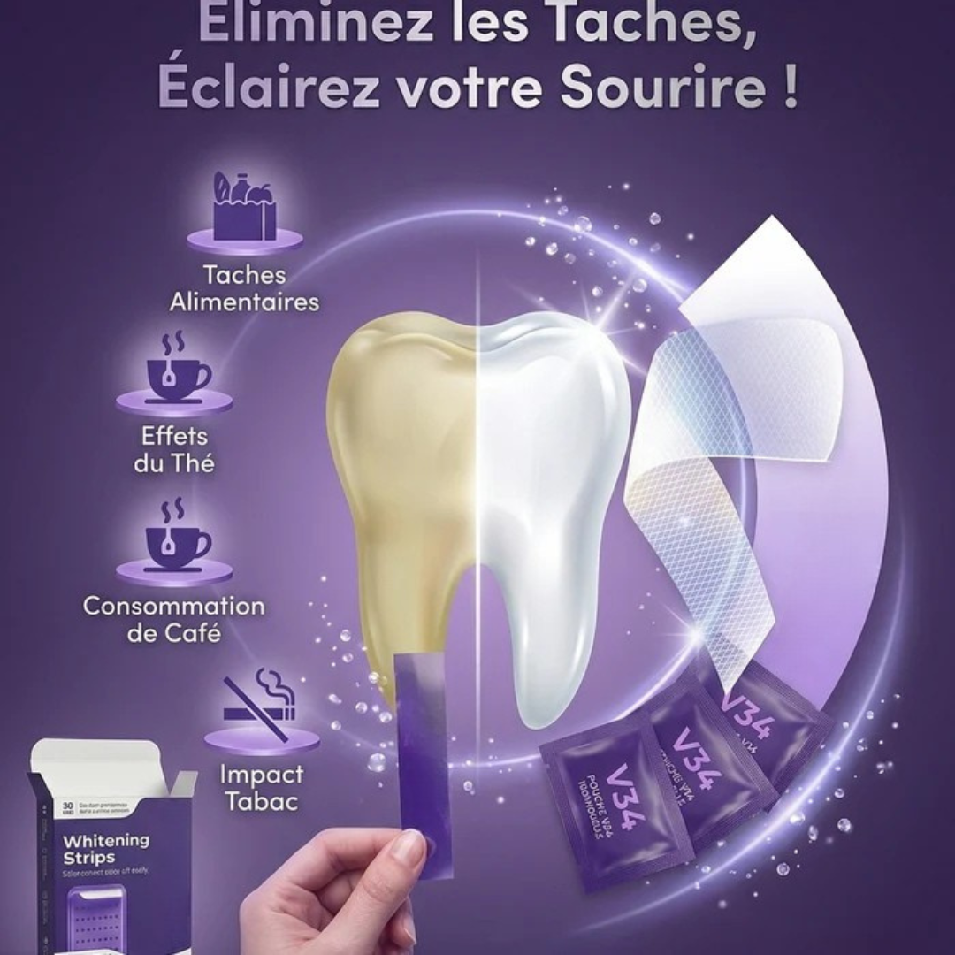 Zahnaufhellungsstreifen