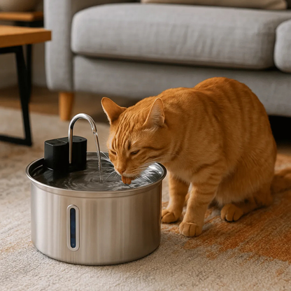 Fontaine Premium Sans Fil pour Chats