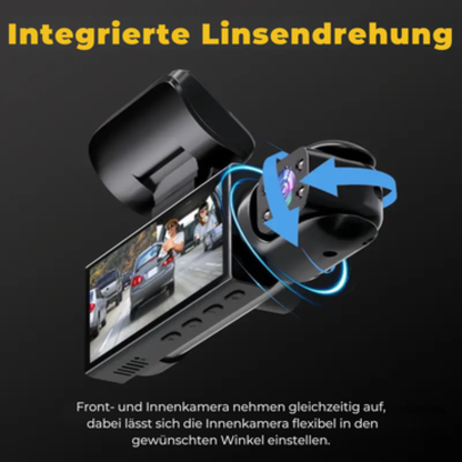 Doppelte Dashcam für mehr Sicherheit