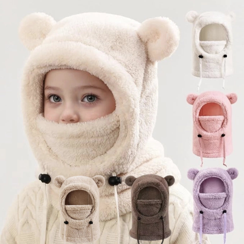 Gefütterte Winter-Kinder-Sturmhaube