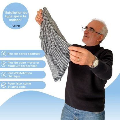 Serviette Exfoliante pour Douche