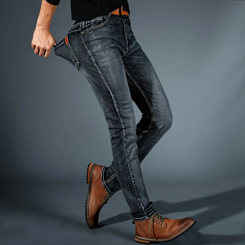 Bequeme Slim-Fit-Stretchjeans für Herren