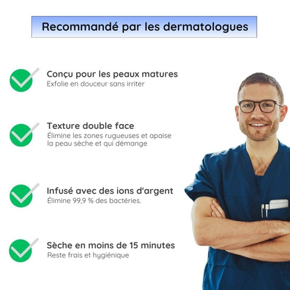 Serviette Exfoliante pour Douche