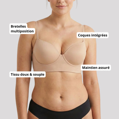 Soutien-Gorge Dos Nu Invisible