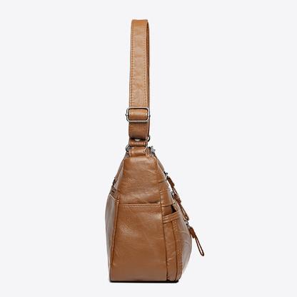 Vintage-Handtasche mit mehreren Fächern