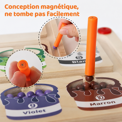 Magnetisches Lernlabyrinth für Kinder