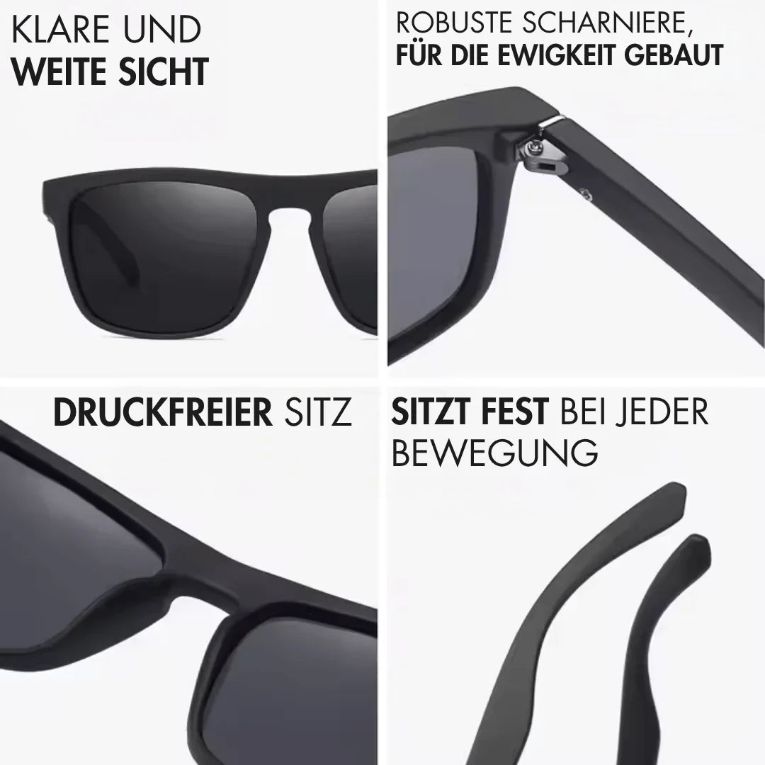 Polarisierte Premium-Anglerbrille mit UV-Schutz