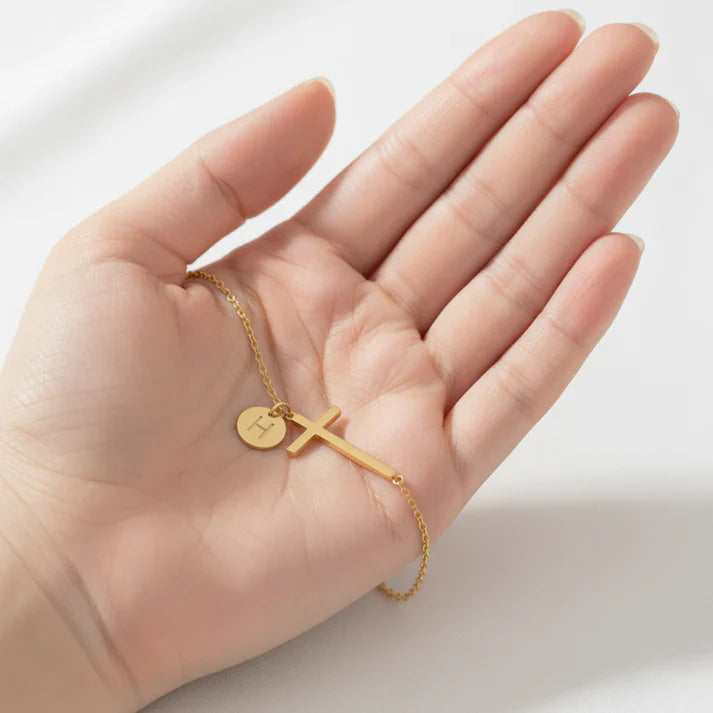 Bracelet Personnalisé Croix