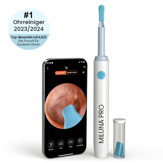 Miluna™ Pro – Intelligenter Ohrenreiniger mit HD-Kamera