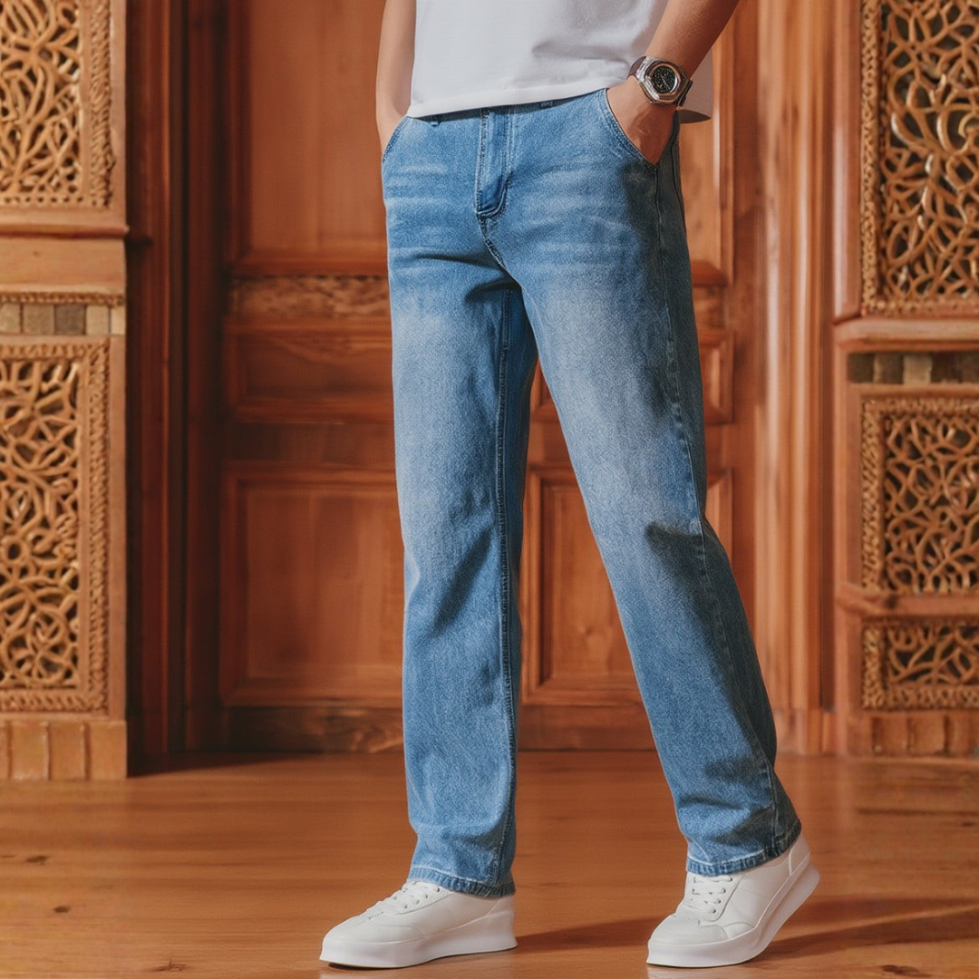 Herrenjeans mit Fleecefutter