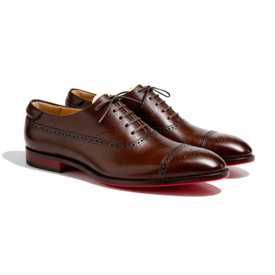 Elegante Richelieu-Brogues für Herren