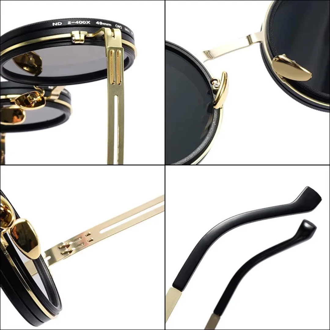 Lunettes de Soleil Polarisées à Teinte Ajustable