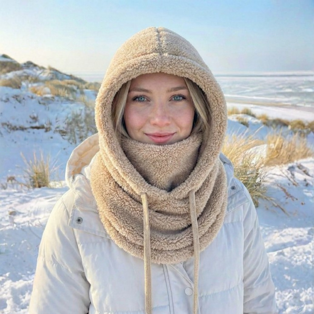 Warme und bequeme Winter-Fleece-Vollgesichtsmaske